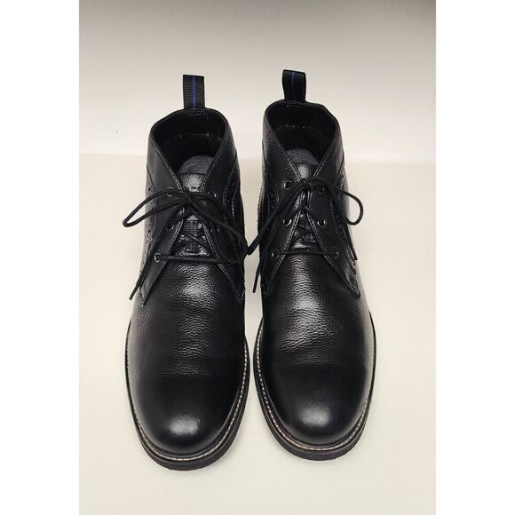 Nunn Bush Ozark Plain Toe Chukka Ankle Boots Color Black 84777 SIZE 11M - Picture 6 of 12